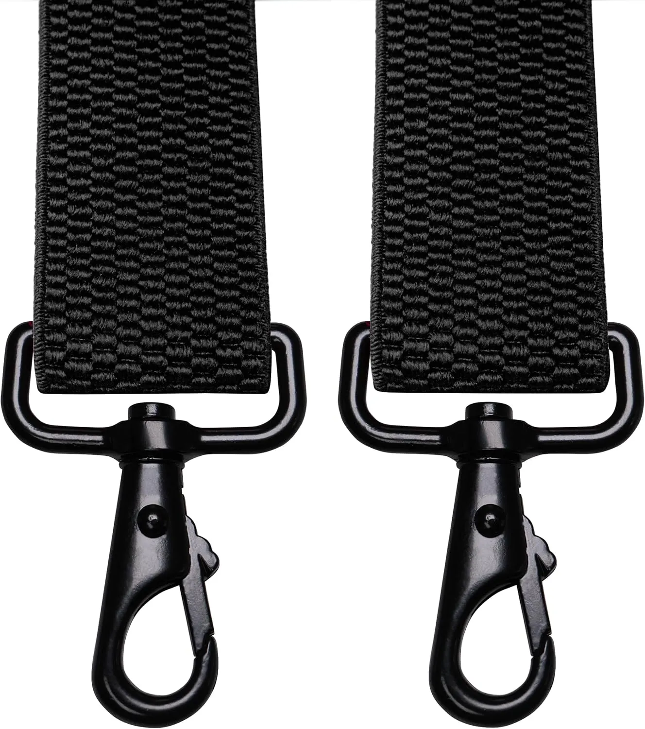 1.48" Wide Heavy Duty Suspender with 4 Swivel Hooks for Jeans Pants