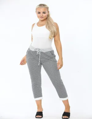 Anne   Kate Italian Houndstooth Print Pant 14-18