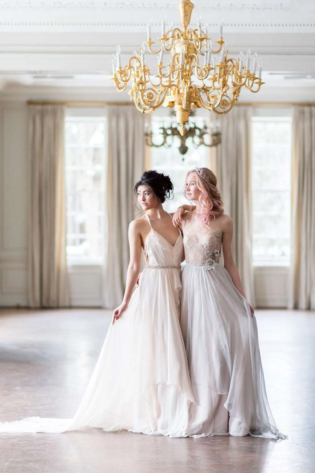 AURORA Dreamy Pastel Wedding Dress