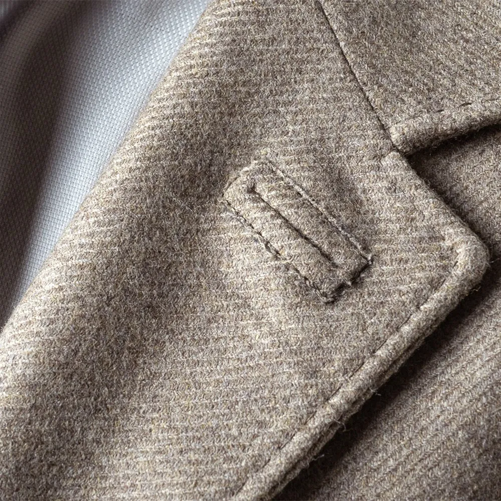 Biscuit Richmond Wool-Cashmere Blazer