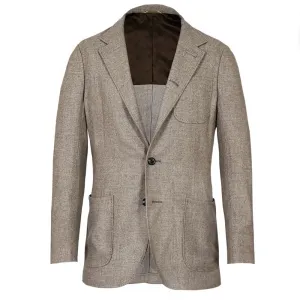 Biscuit Richmond Wool-Cashmere Blazer