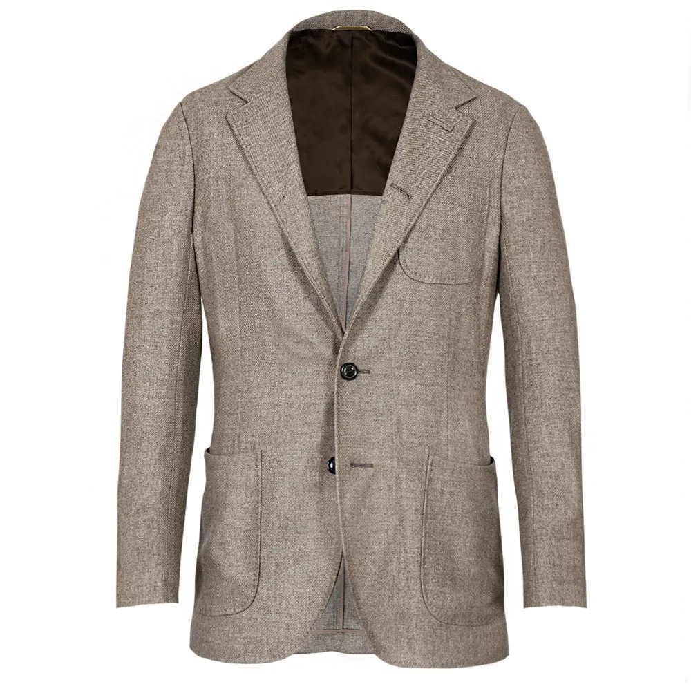 Biscuit Richmond Wool-Cashmere Blazer
