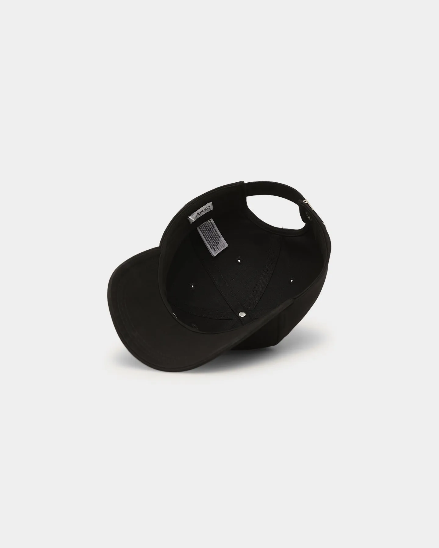Calvin Klein CK Metal Baseball Cap Ck Black
