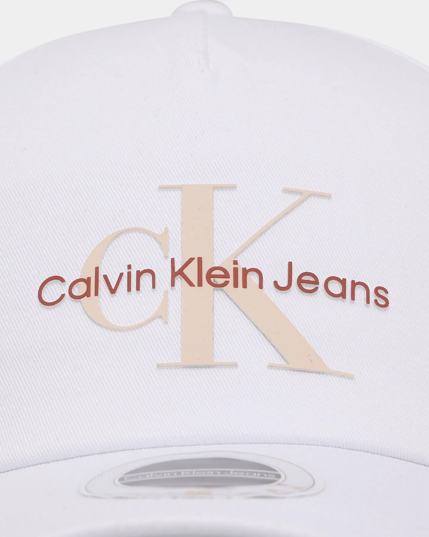 Calvin Klein High Visual Cap Bright White