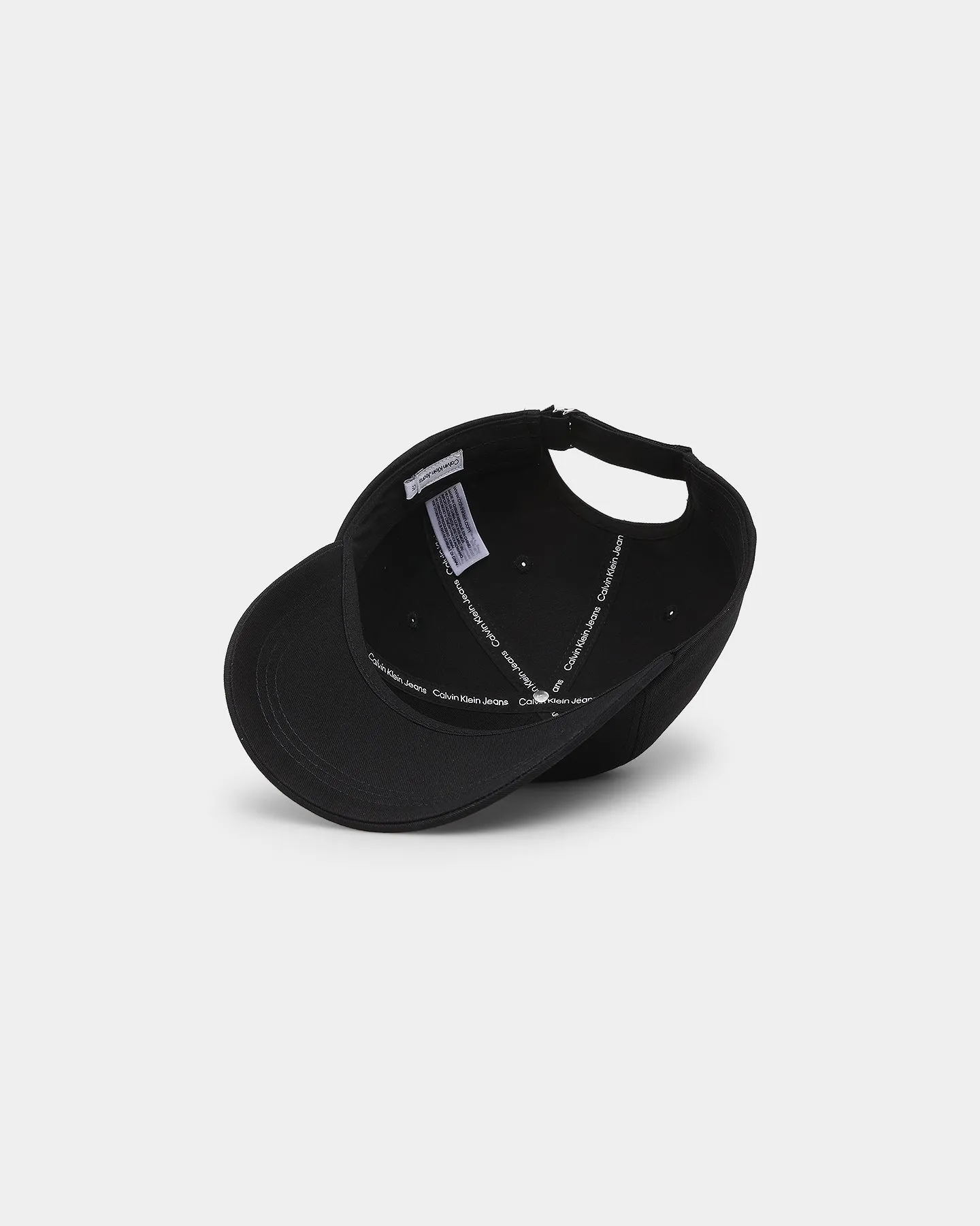 Calvin Klein High Visual Strapback Cap Black