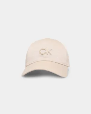 Calvin Klein Re-Lock Inlay Calvin Klein Baseball Cap Sand