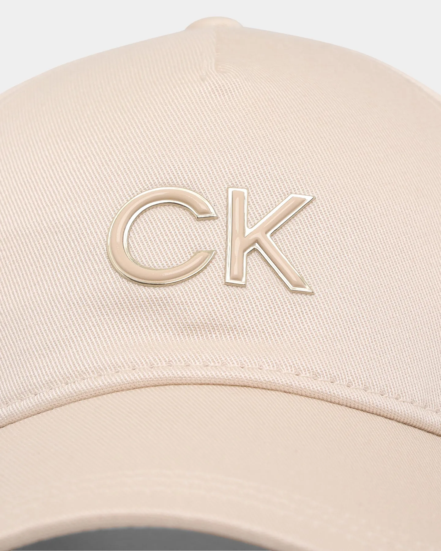 Calvin Klein Re-Lock Inlay Calvin Klein Baseball Cap Sand
