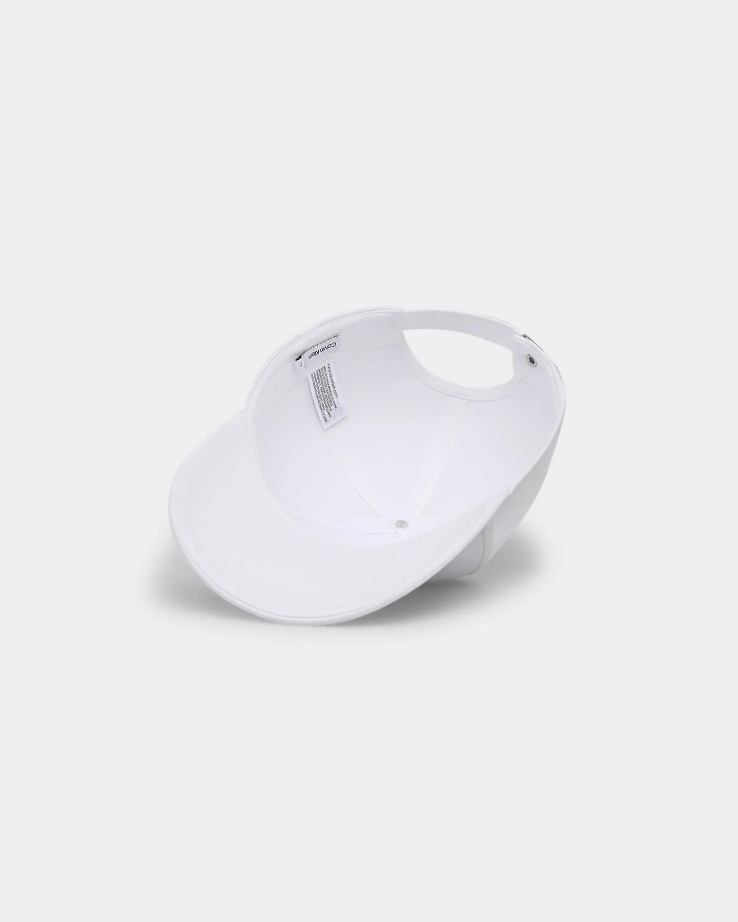 Calvin Klein Technical Logo Baseball Cap Bright White