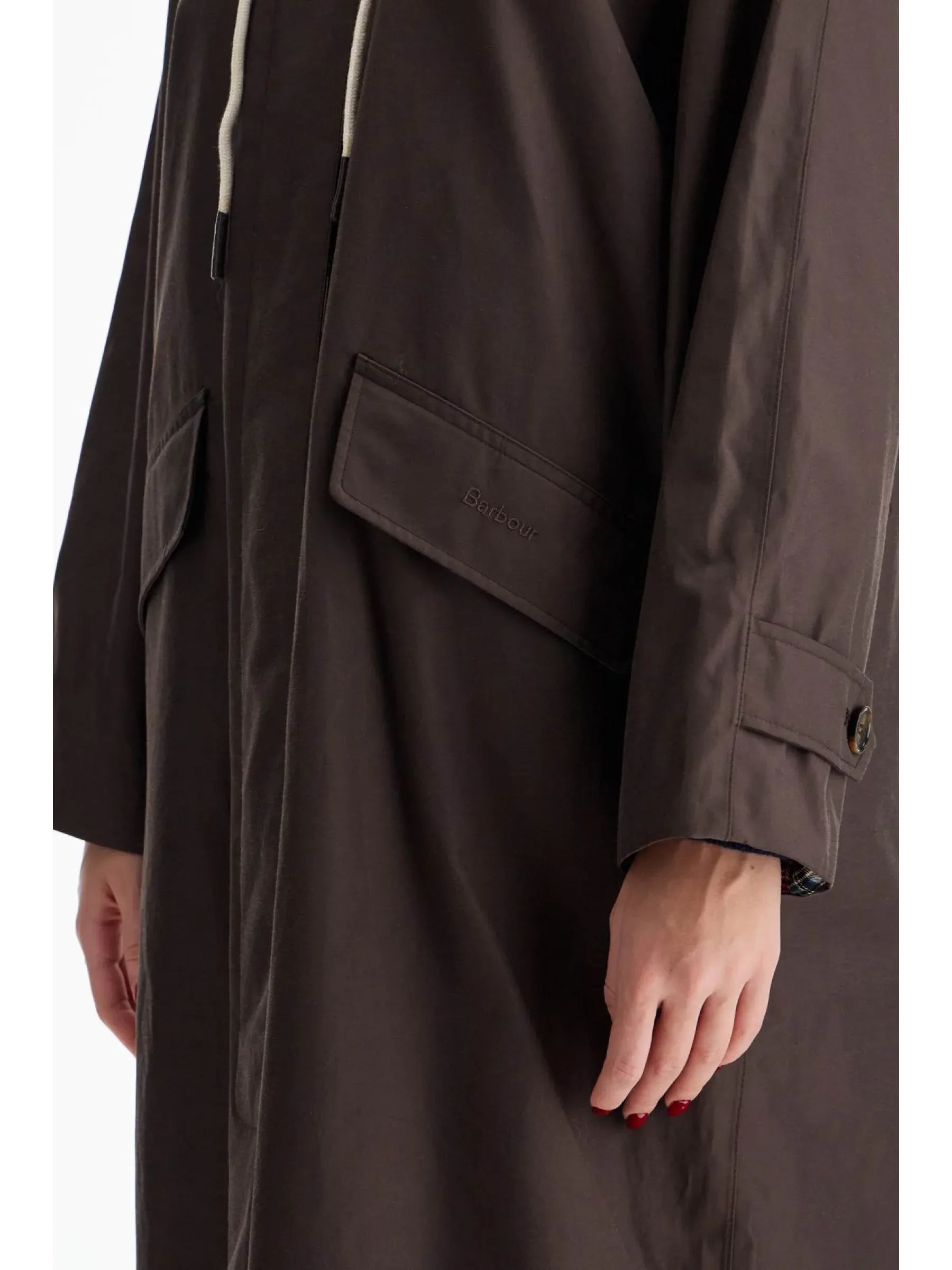 Chung Waterproof Twill Trench Coat