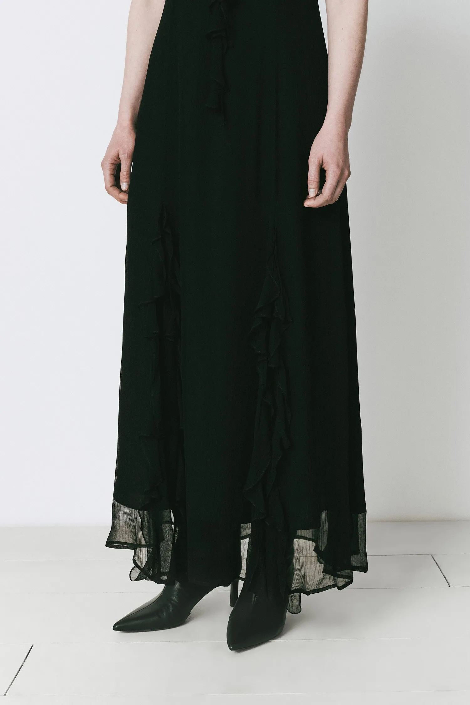 Clna Ruffled Dress