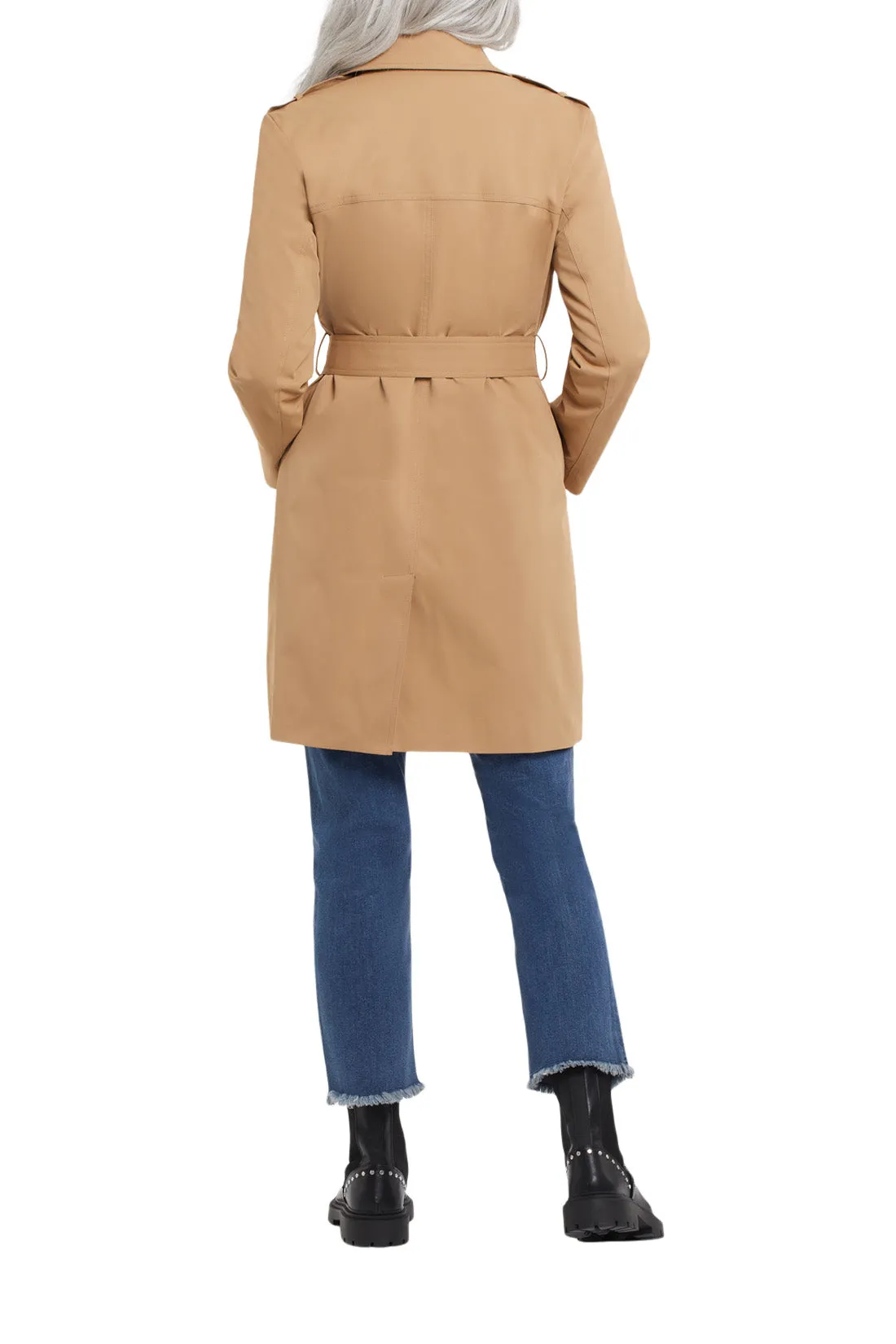 FINAL SALE NEDRA NUTMEG TRENCH COAT - TRIBAL 7532O-4653