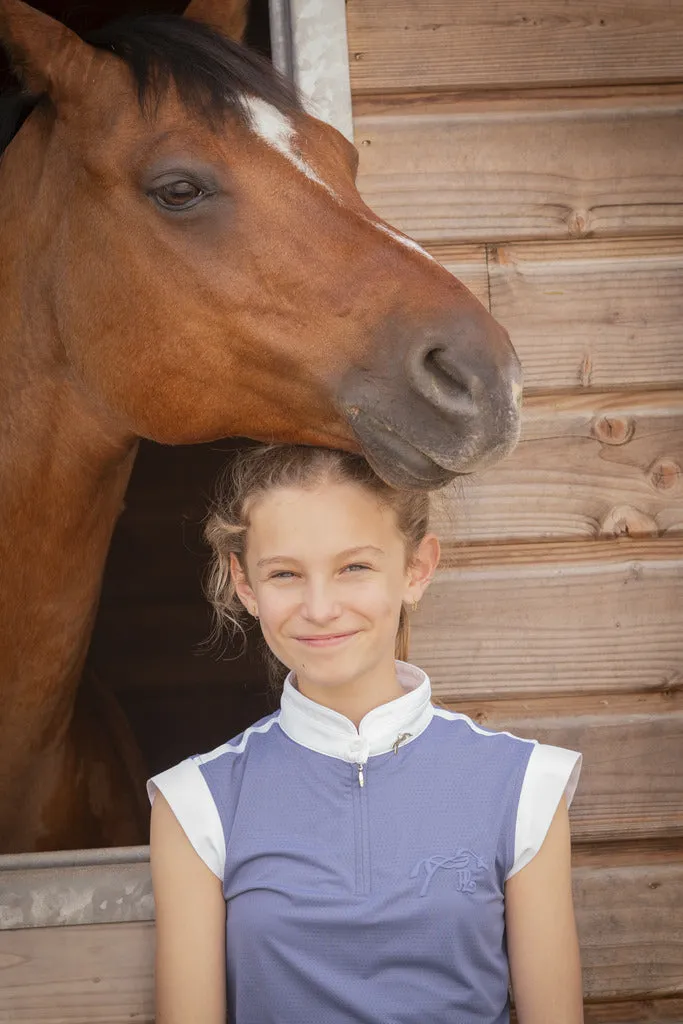 Girls' Séville Mesh Sleeveless Show Shirt