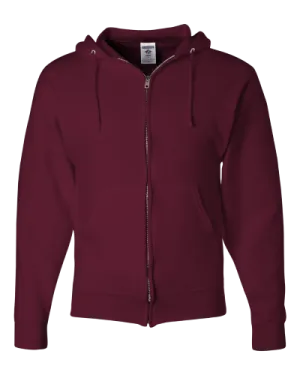 Jerzees Full Zip Hooded Sweatshirt