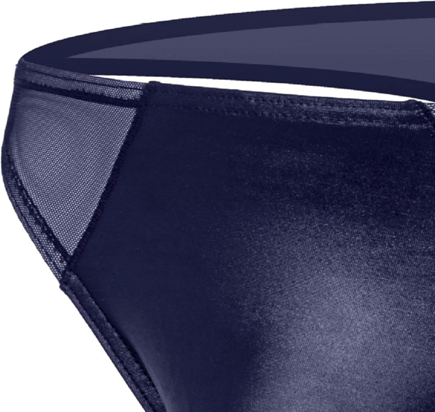 JEShifangjiusu Men'S Thong Faux Leather Briefs Bikini Underwear Low Waist G-Strings Naughty Sexy Lingerie Athletic Jockstrap