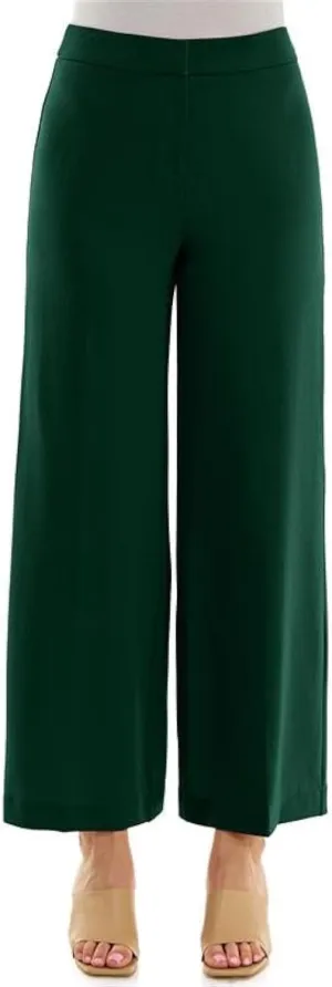 Nanette Nanette Lepore Women's Wide Leg Full Length Crepe Fashion Pant