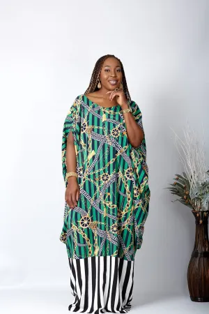 New in African Inspired Kaftan Boubou Bubu Maxi Dress - Lala