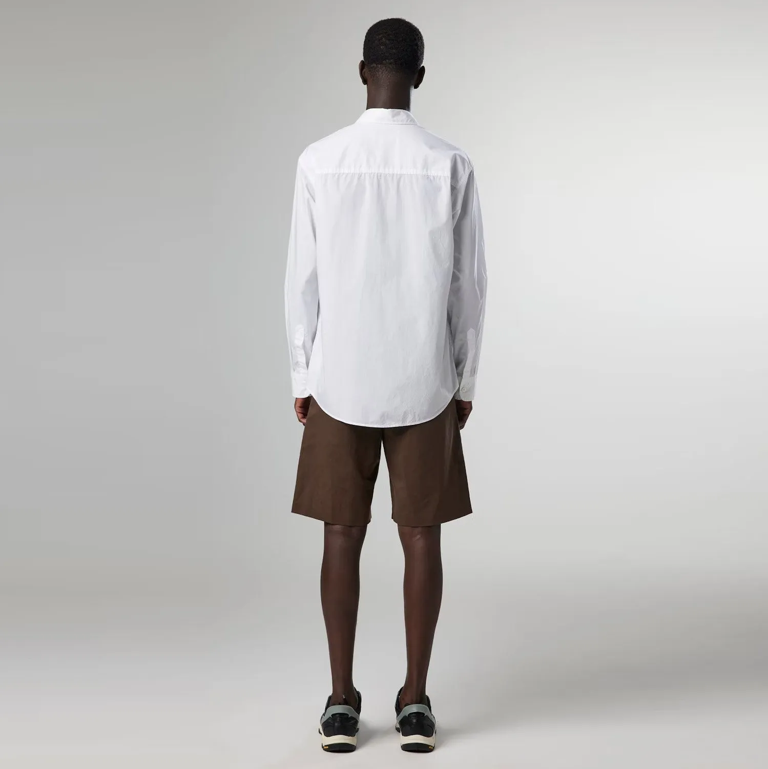 Quinn 5409 Relaxed Cotton Lightweight Shirt (White)