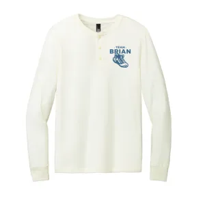 SEI TEAM BRIAN District Perfect Tri Long Sleeve Henley - Natural