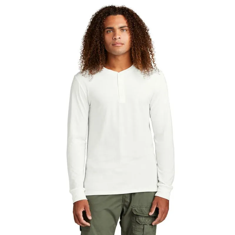SEI TEAM BRIAN District Perfect Tri Long Sleeve Henley - Natural