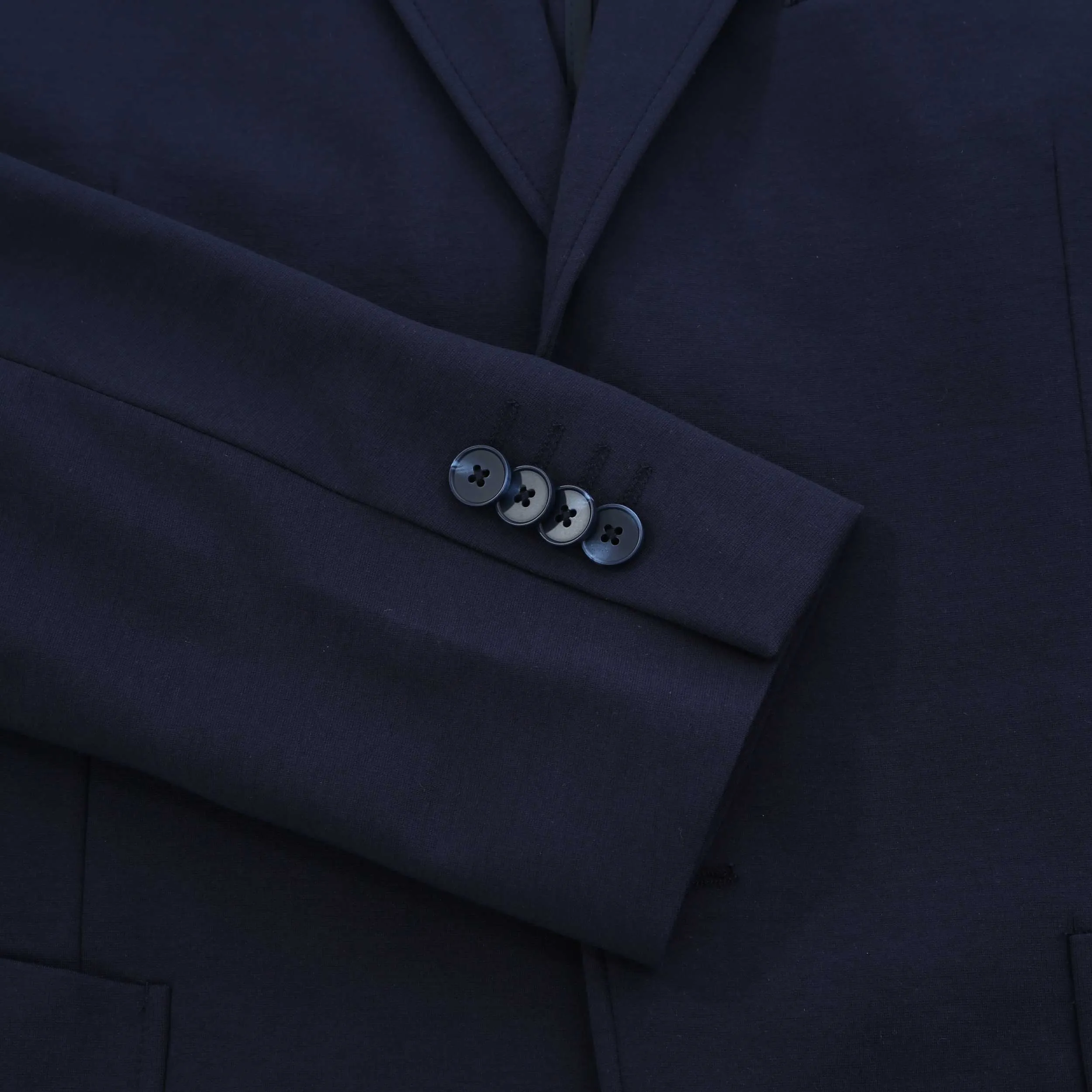 Seinse Patch Pocket Stretch Blazer Jacket in Navy