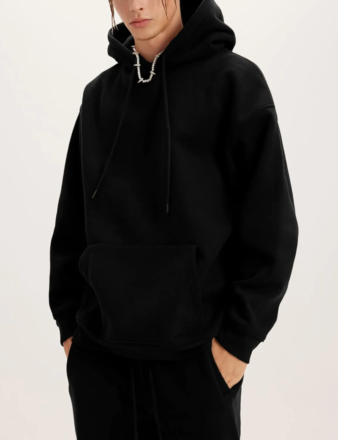 Tanming Mens Tracksuits 2 Piece Sweatsuit Sets Fleece Long Sleeve Hoodies Jogger Pants Athletic Jogging Outfits