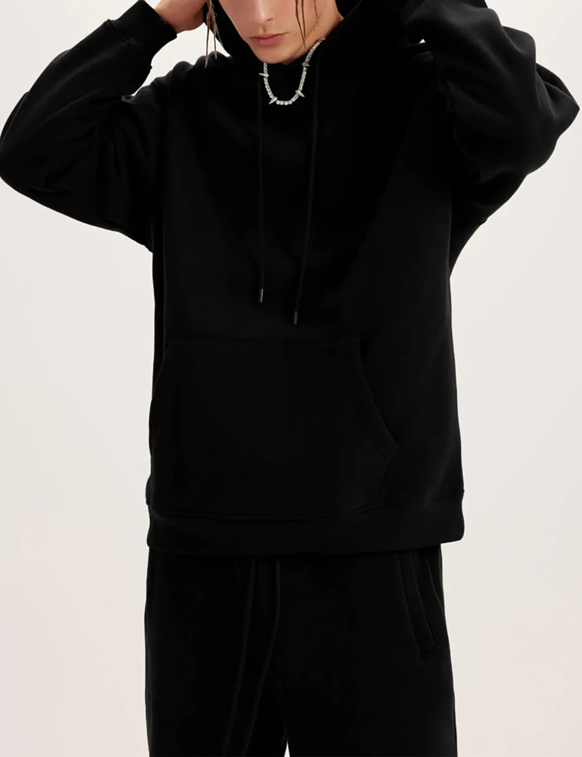 Tanming Mens Tracksuits 2 Piece Sweatsuit Sets Fleece Long Sleeve Hoodies Jogger Pants Athletic Jogging Outfits
