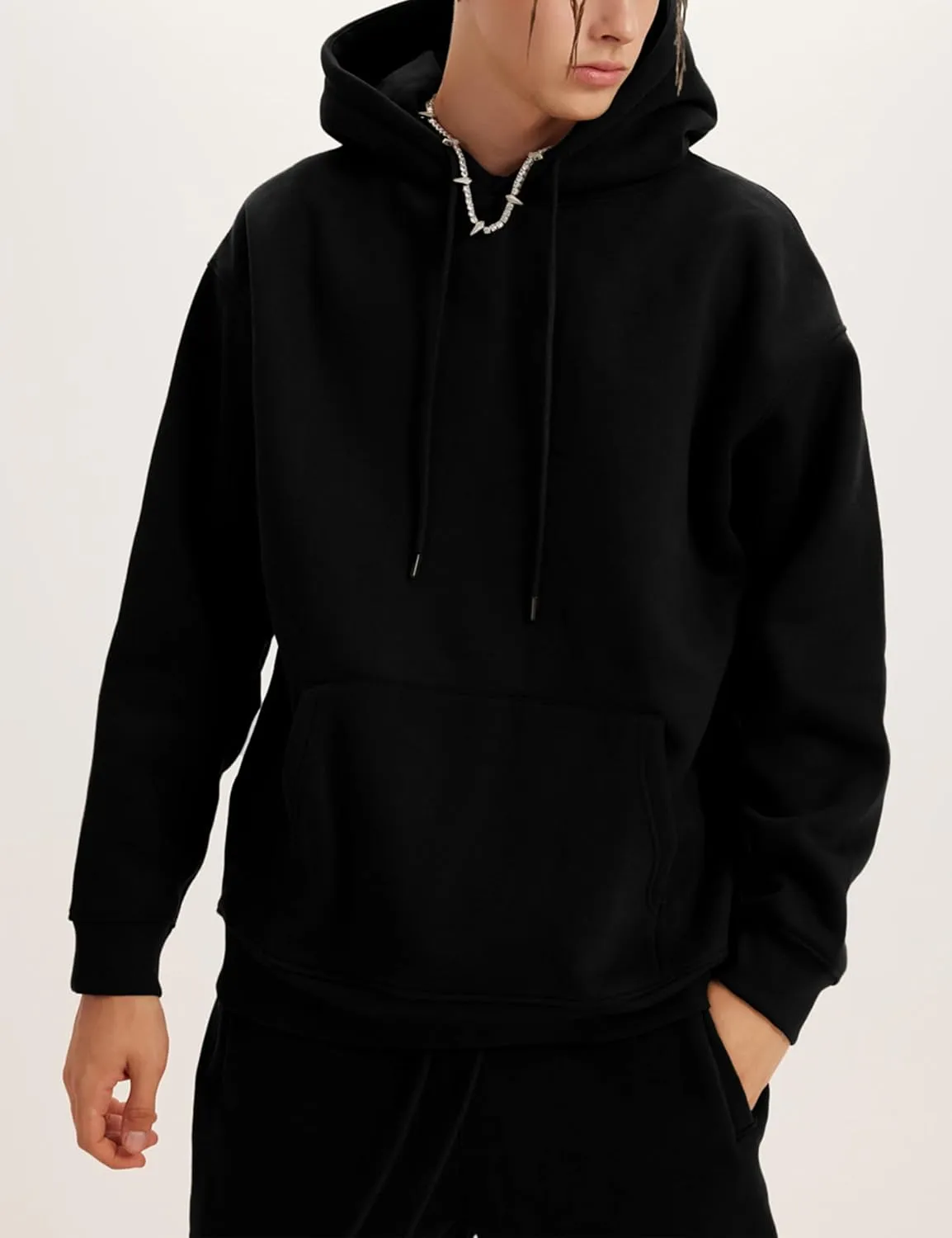 Tanming Mens Tracksuits 2 Piece Sweatsuit Sets Fleece Long Sleeve Hoodies Jogger Pants Athletic Jogging Outfits