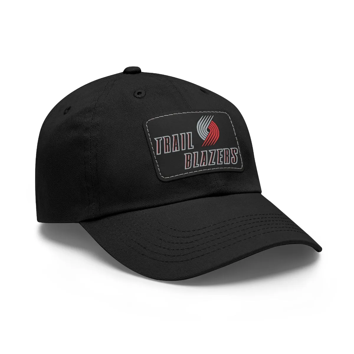 Trail Blazers Dad Hat with Leather Patch