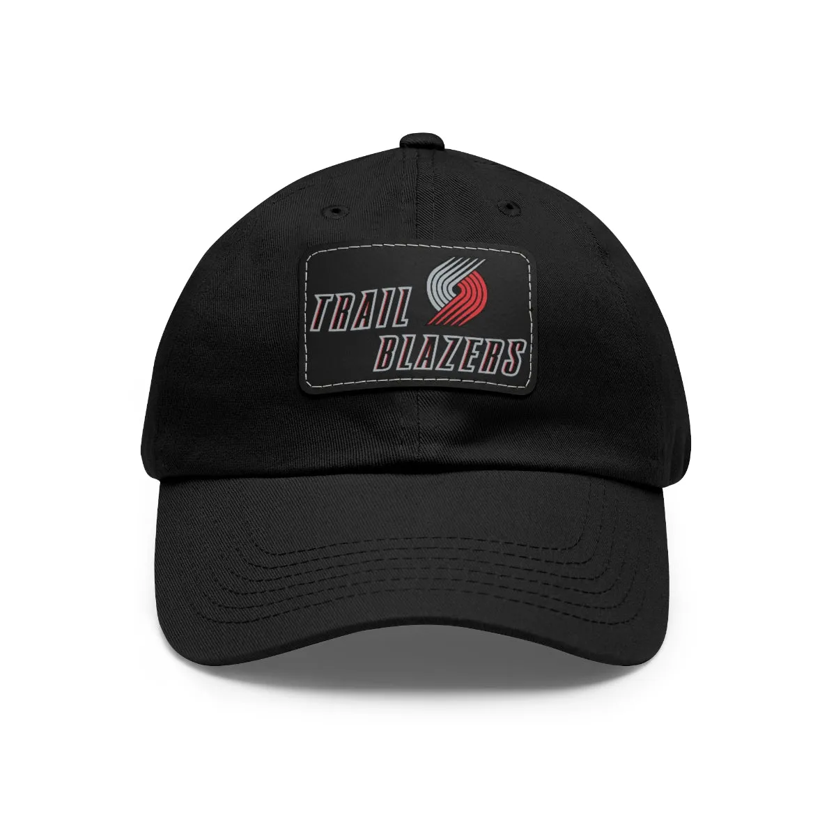Trail Blazers Dad Hat with Leather Patch