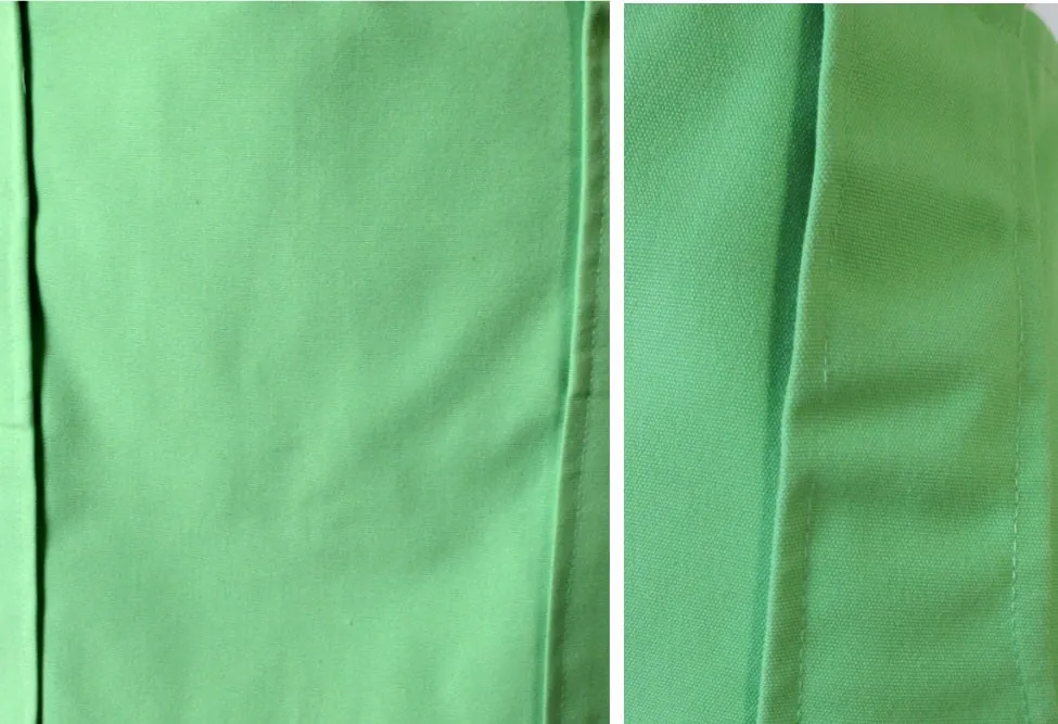 Vintage 60's Lime Green MOD A Line Mini Skirt M
